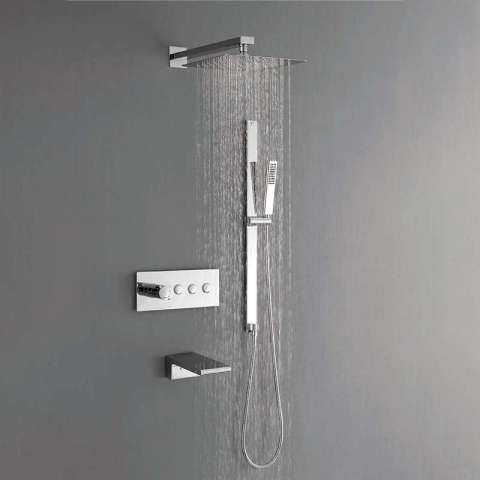 unique waterway design shower set